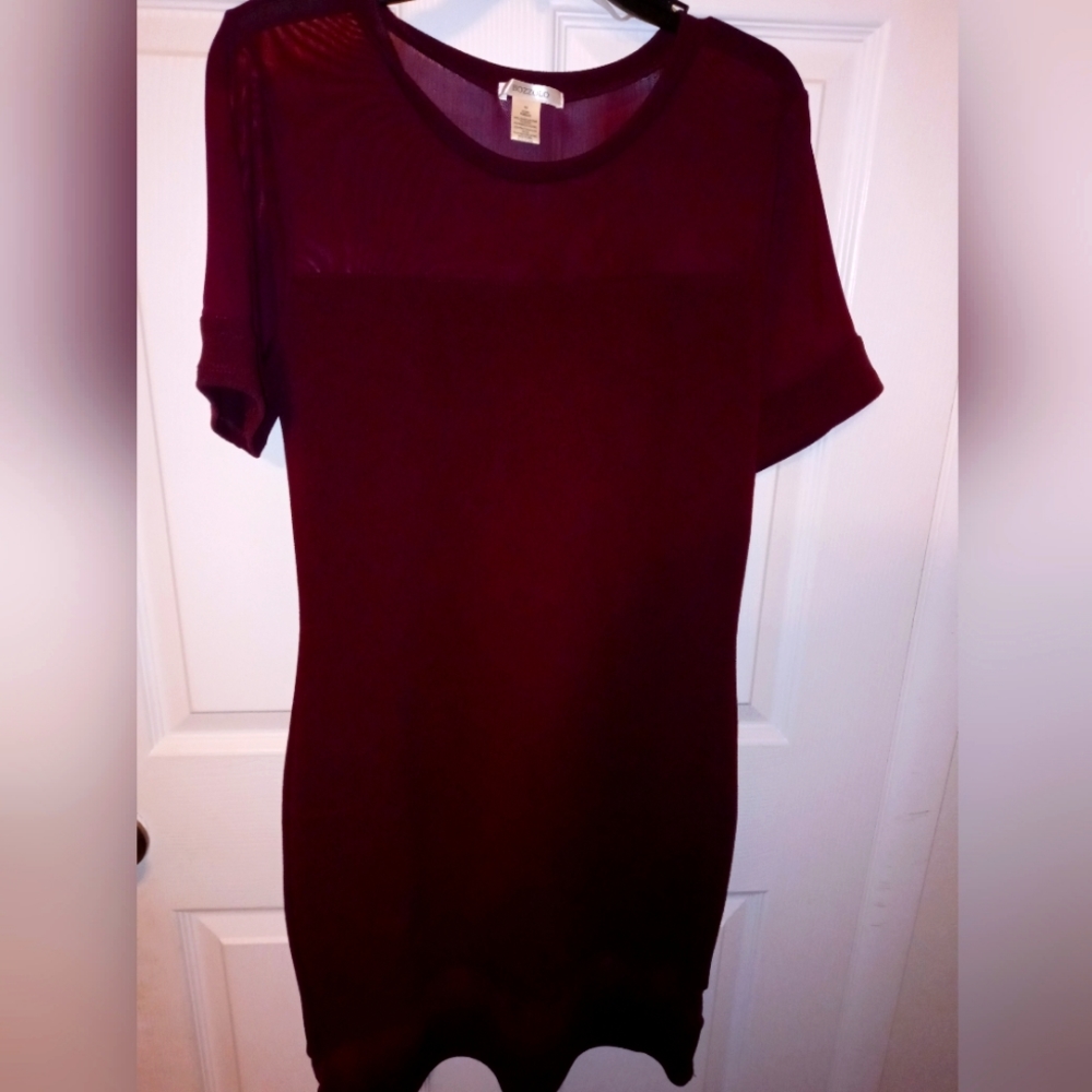 Bozzolo deep burgundy dress size 1X